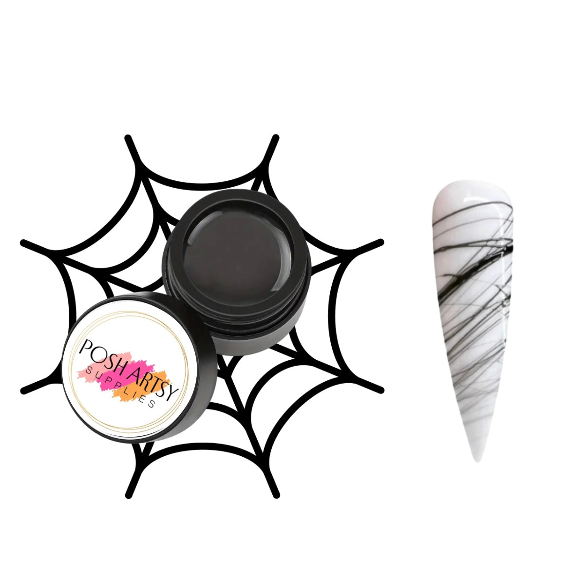 Black Spider-Gel -04