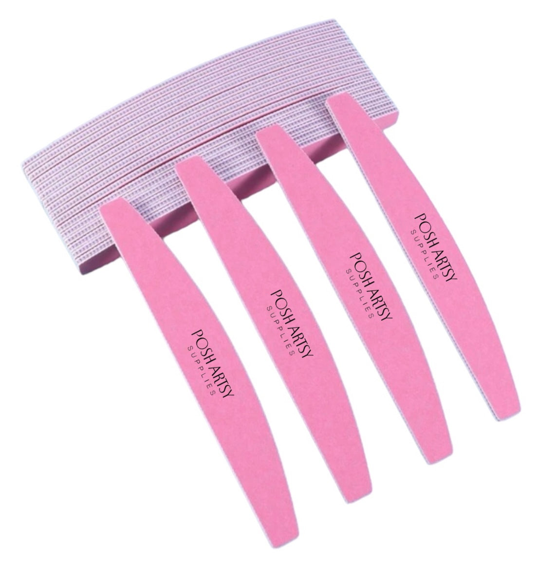 Pink 180/180 Nail File