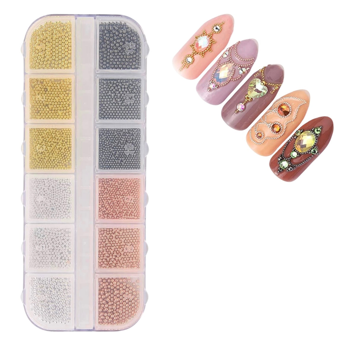 Caviar Nail Art Beads