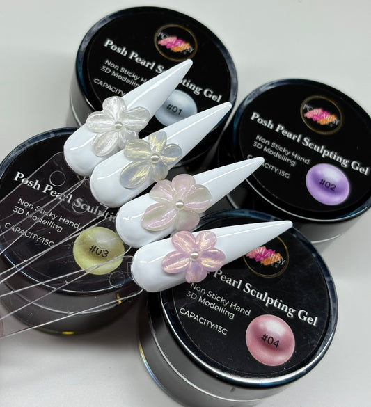 Posh Pearl Sculpting Gel - Whole Collection