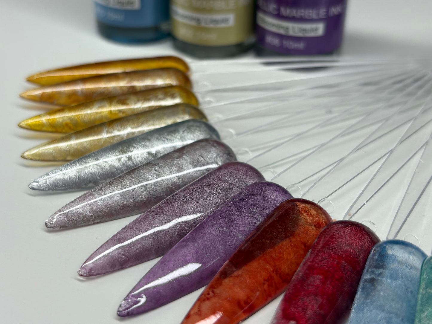 Metallic Marble Ink - Whole Collection