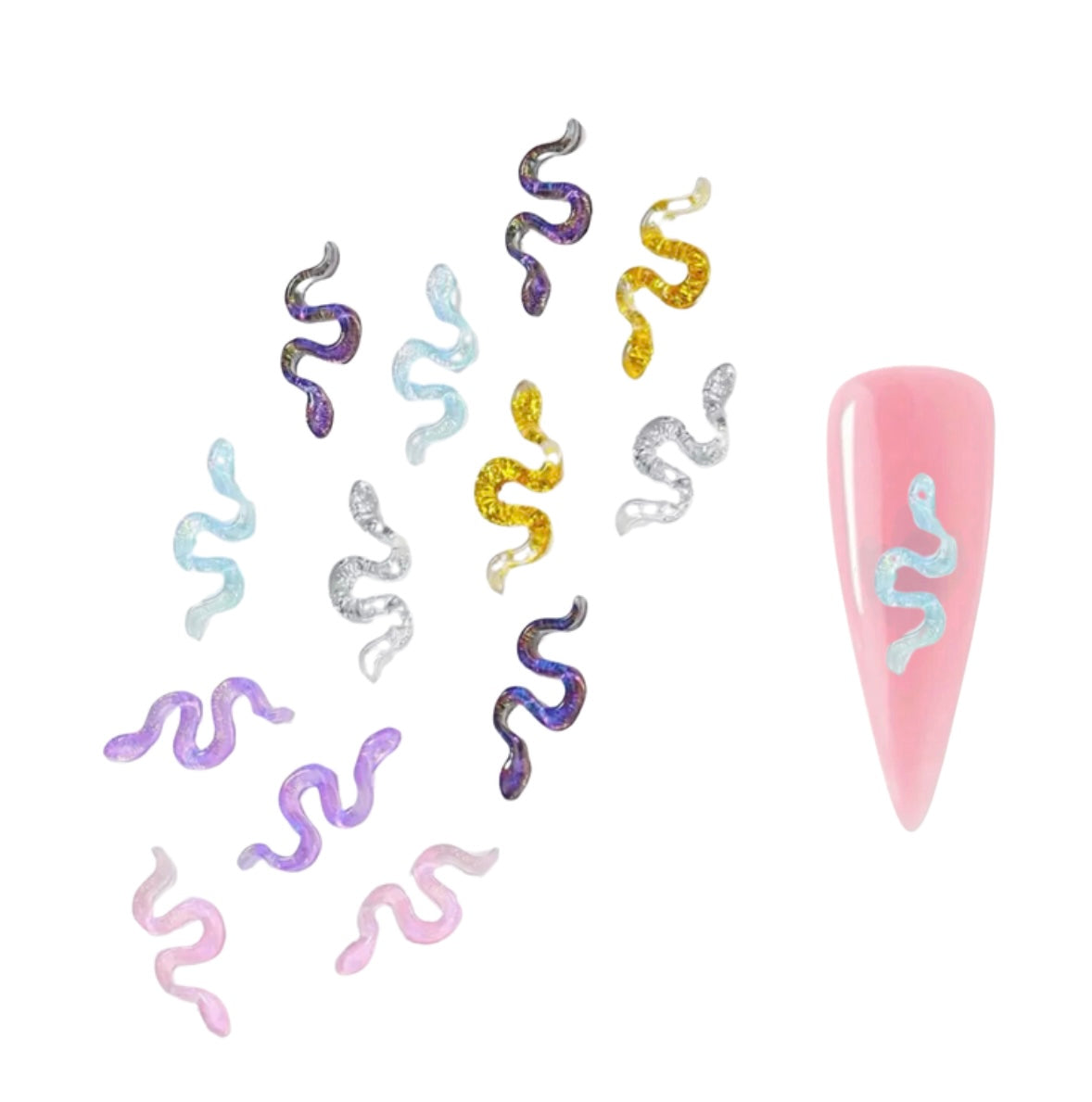 3D Milky Snakes