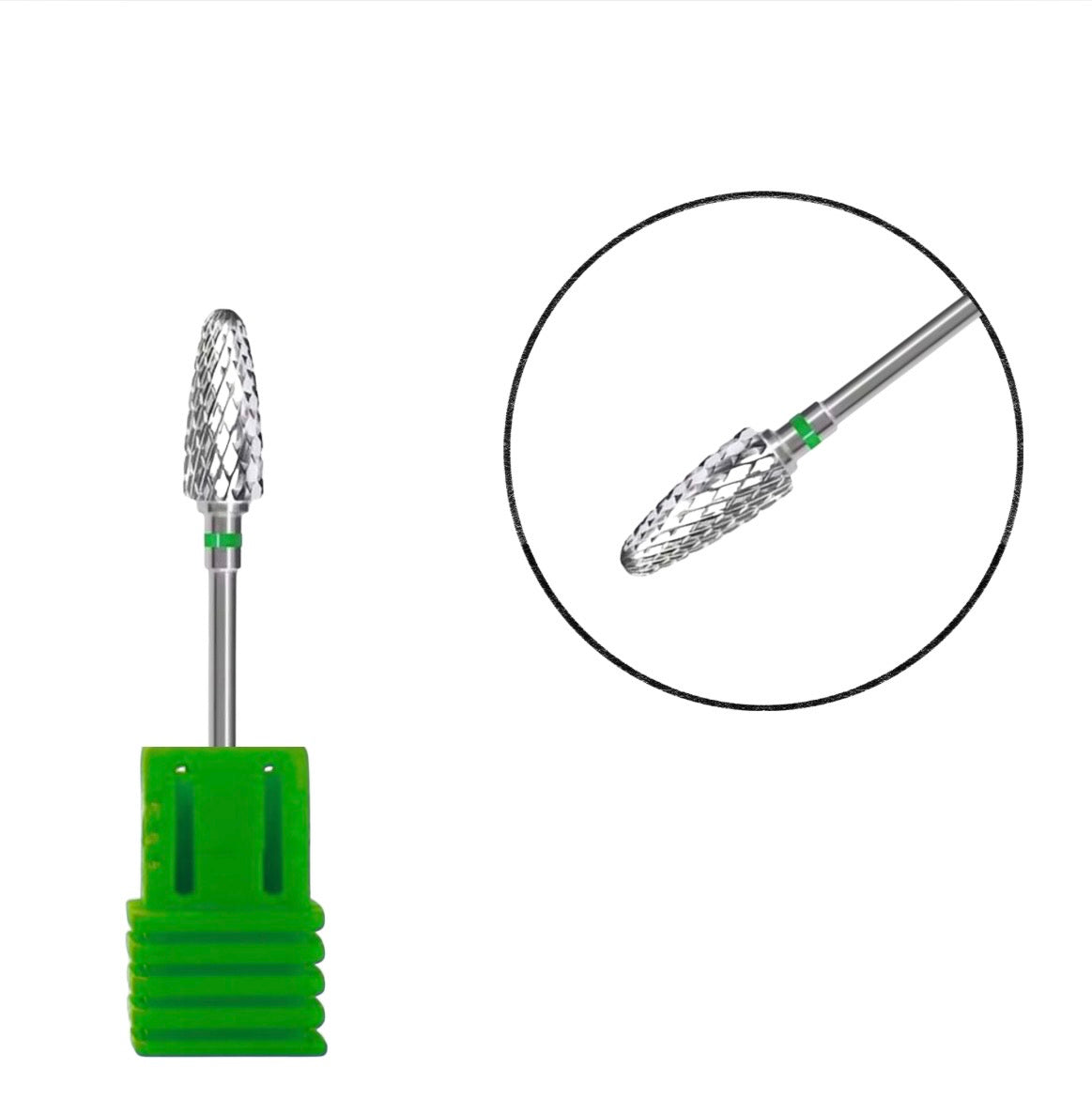 Barrel Carbide Bit - Coarse