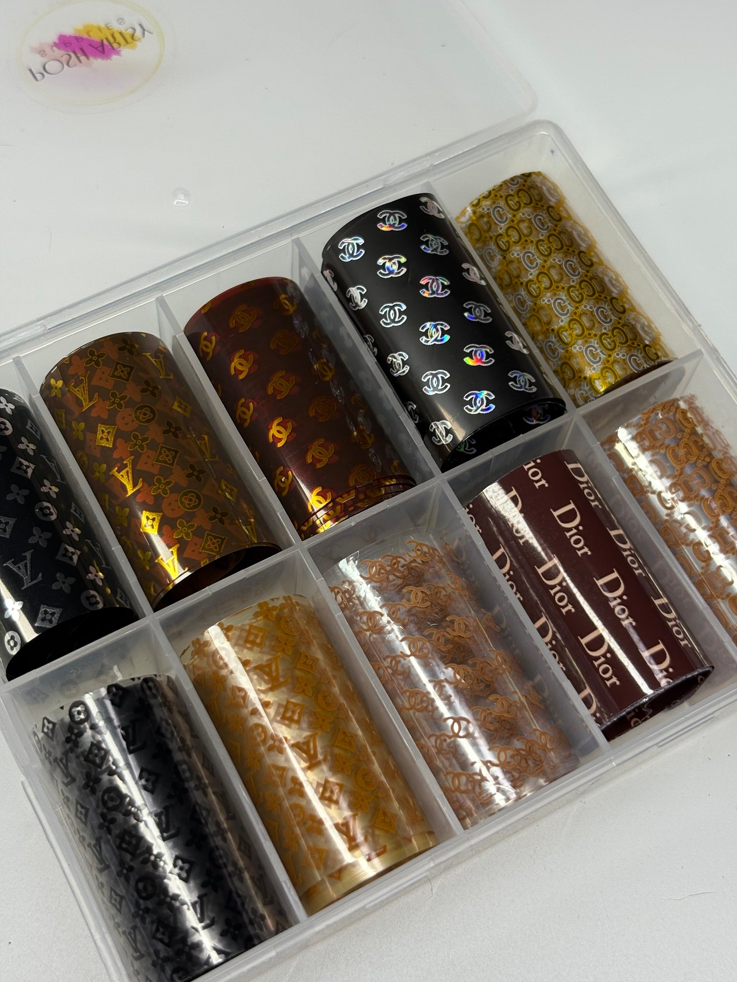 Mixed Designer Transfer Foils