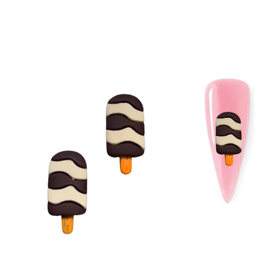 3D Choc Swirl Ice Cream Sticks