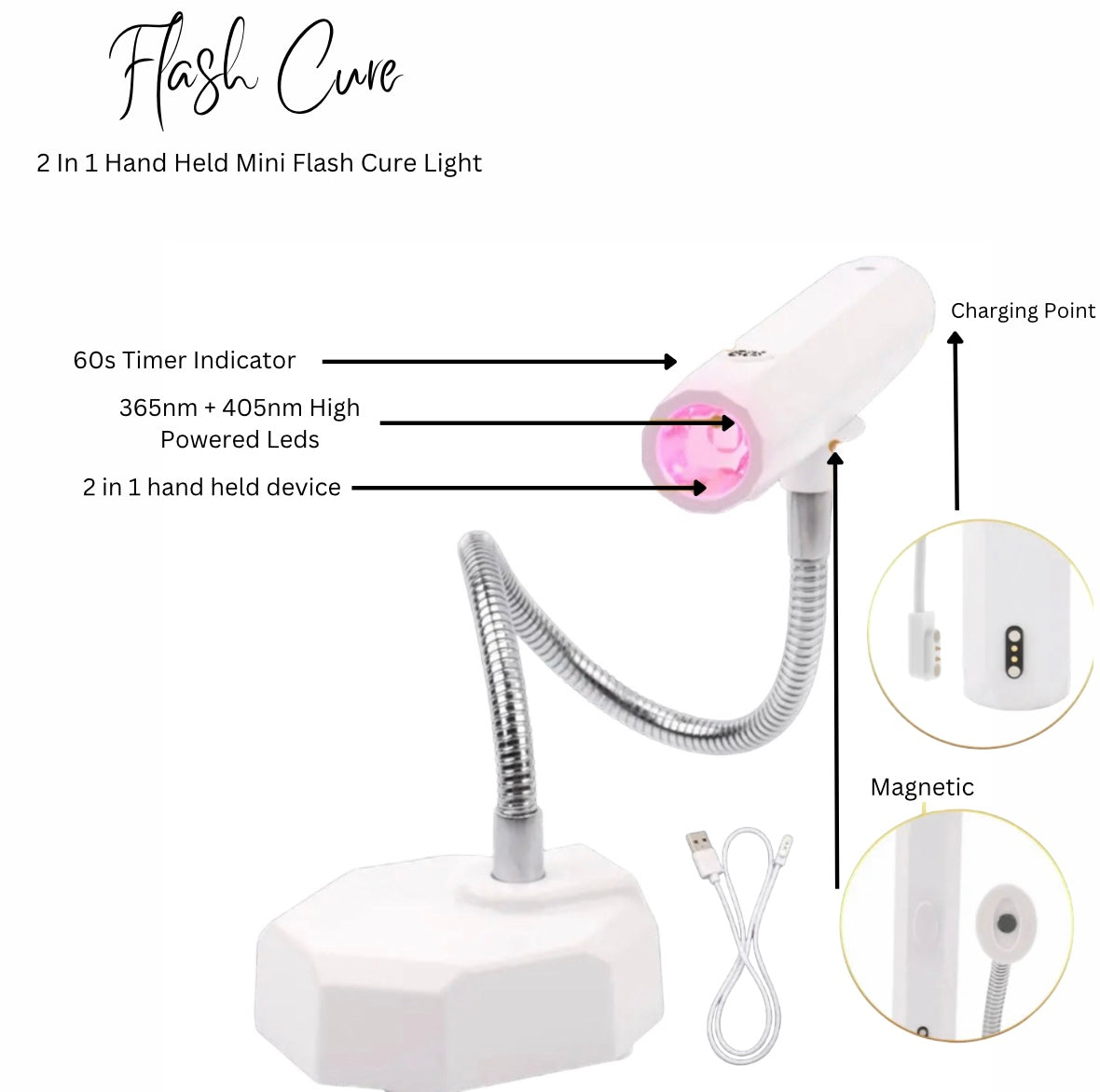 Flash Cure Soft Gel Lamps