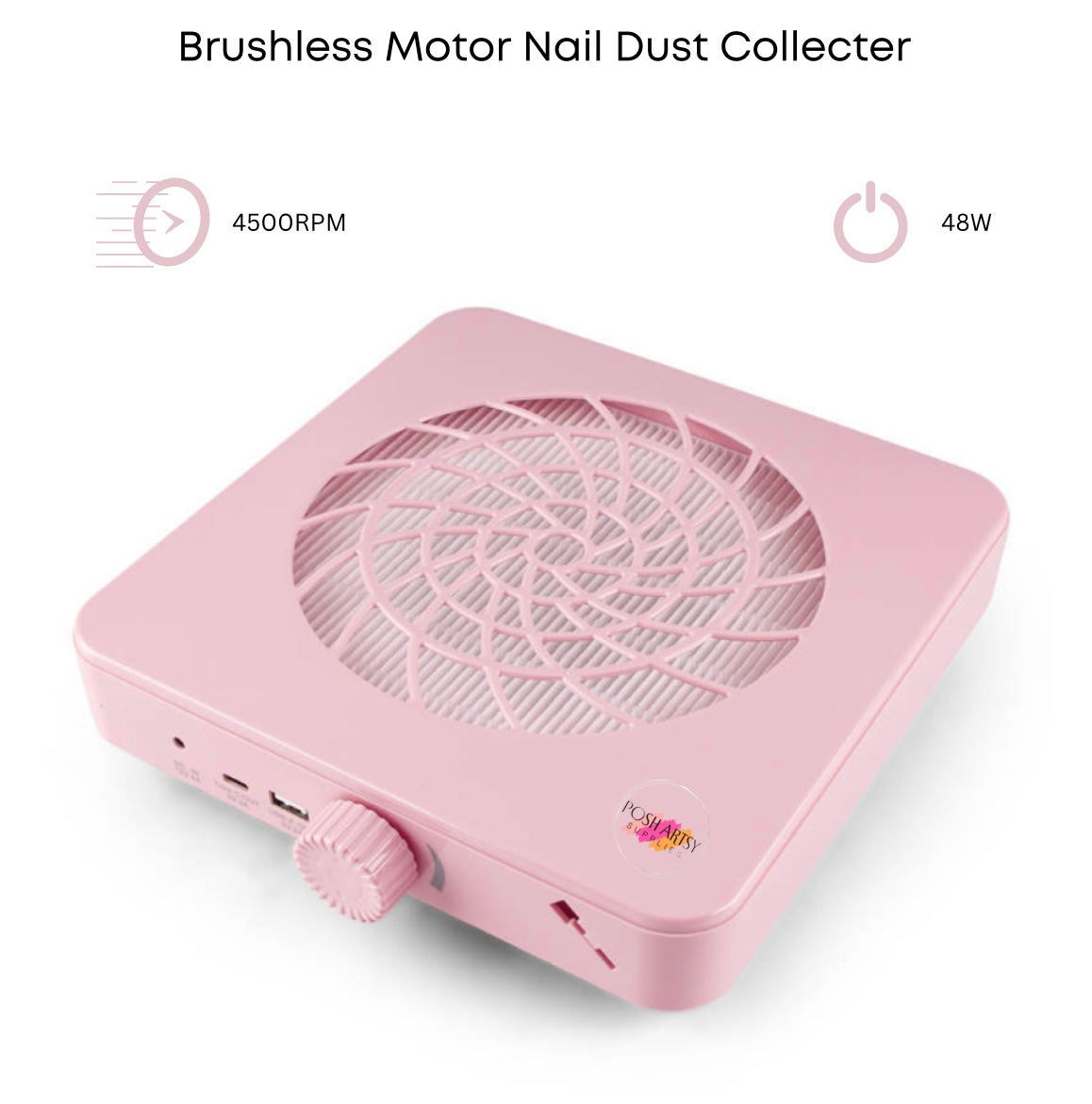 Brushless Motor Nail Dust Collecter